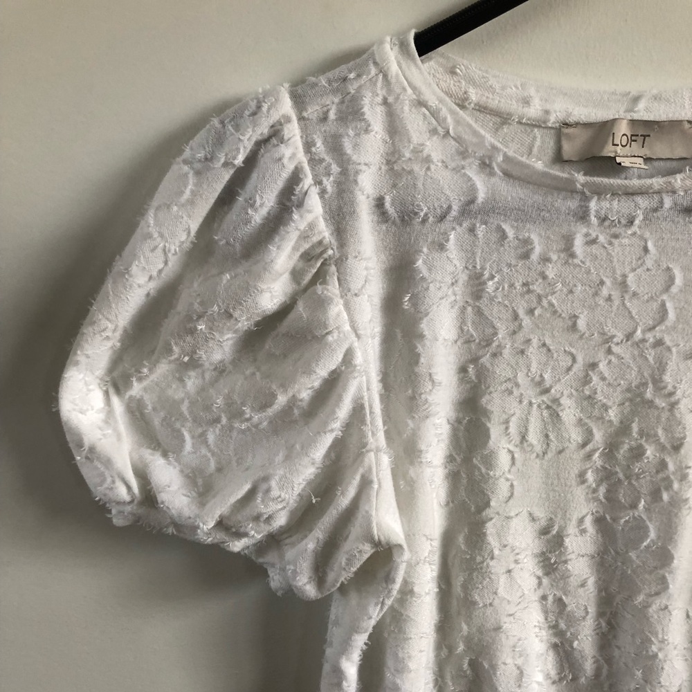 LOFT Floral Design Shirt - Picture 4 of 5